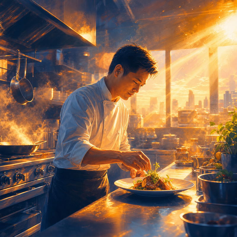 Nhà hàng, bếp
