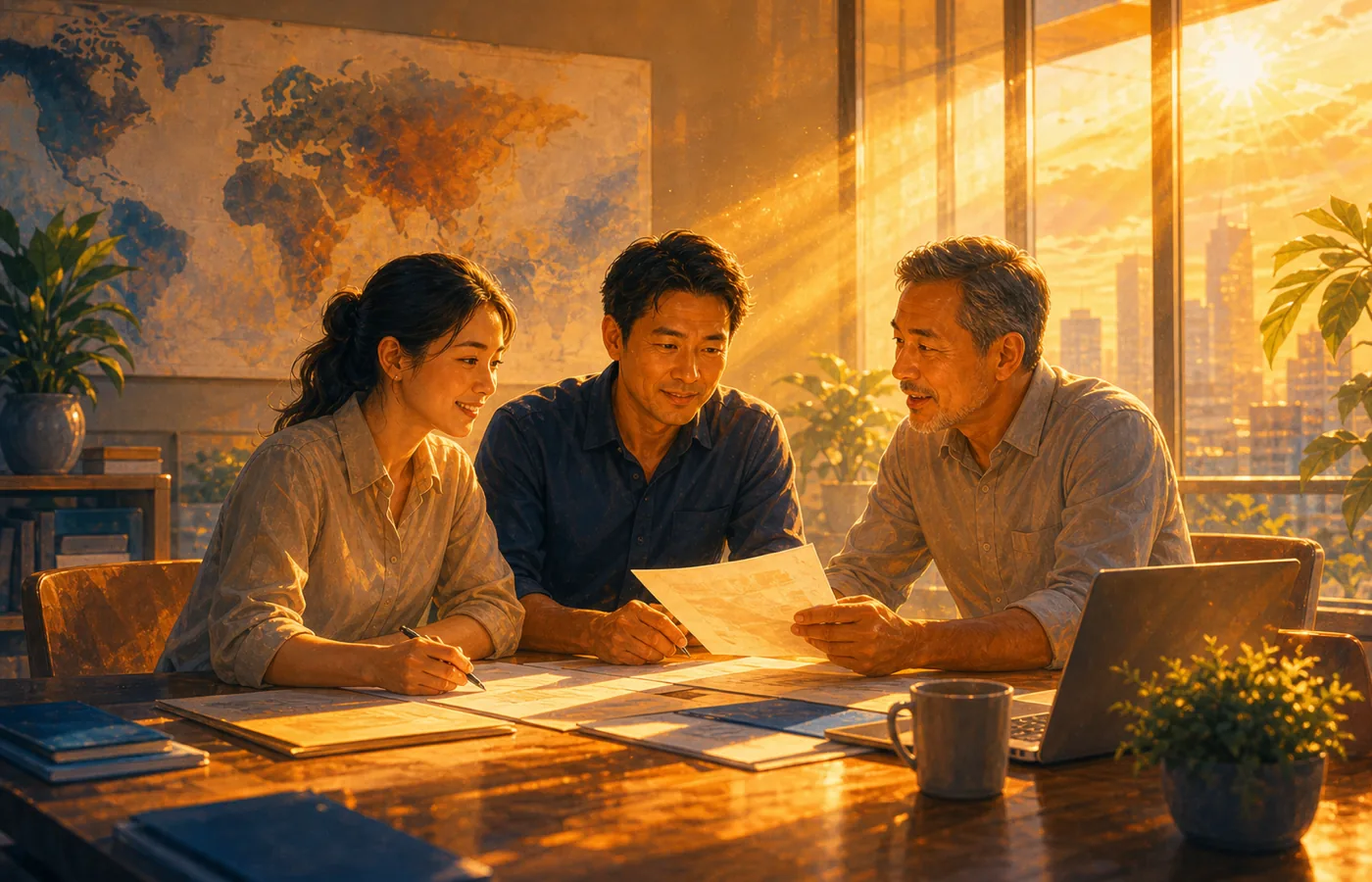Đội tư vấn DCES4U tại văn phòng Houston